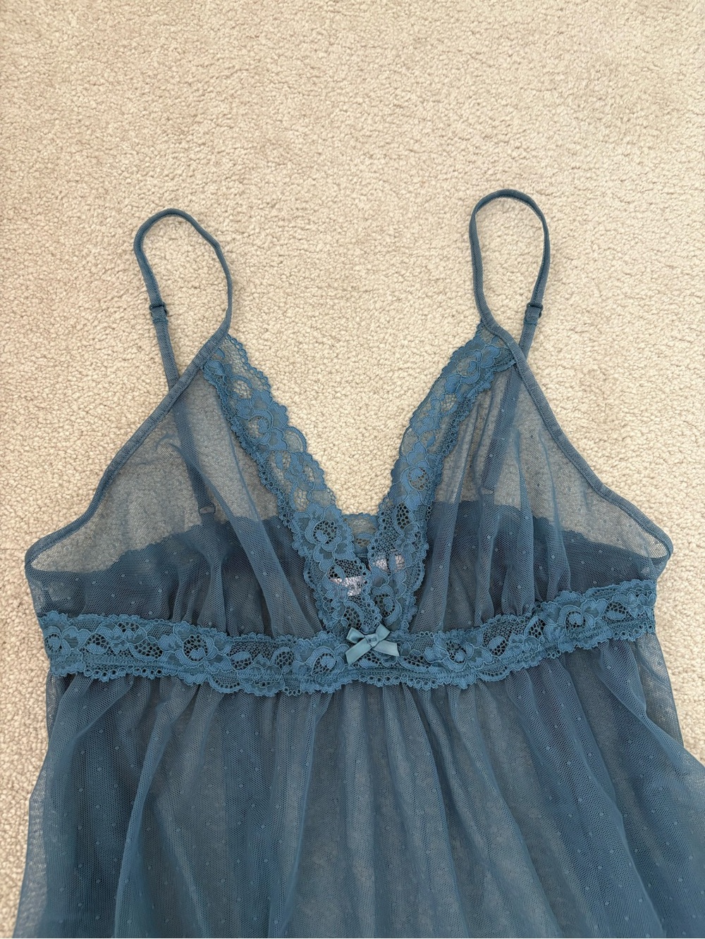La Vie en Rose Blue Dress - Picture 3 of 4
